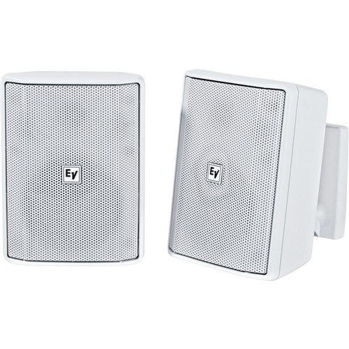 Electro-Voice EViD S5.2 surface-mount install speaker in white