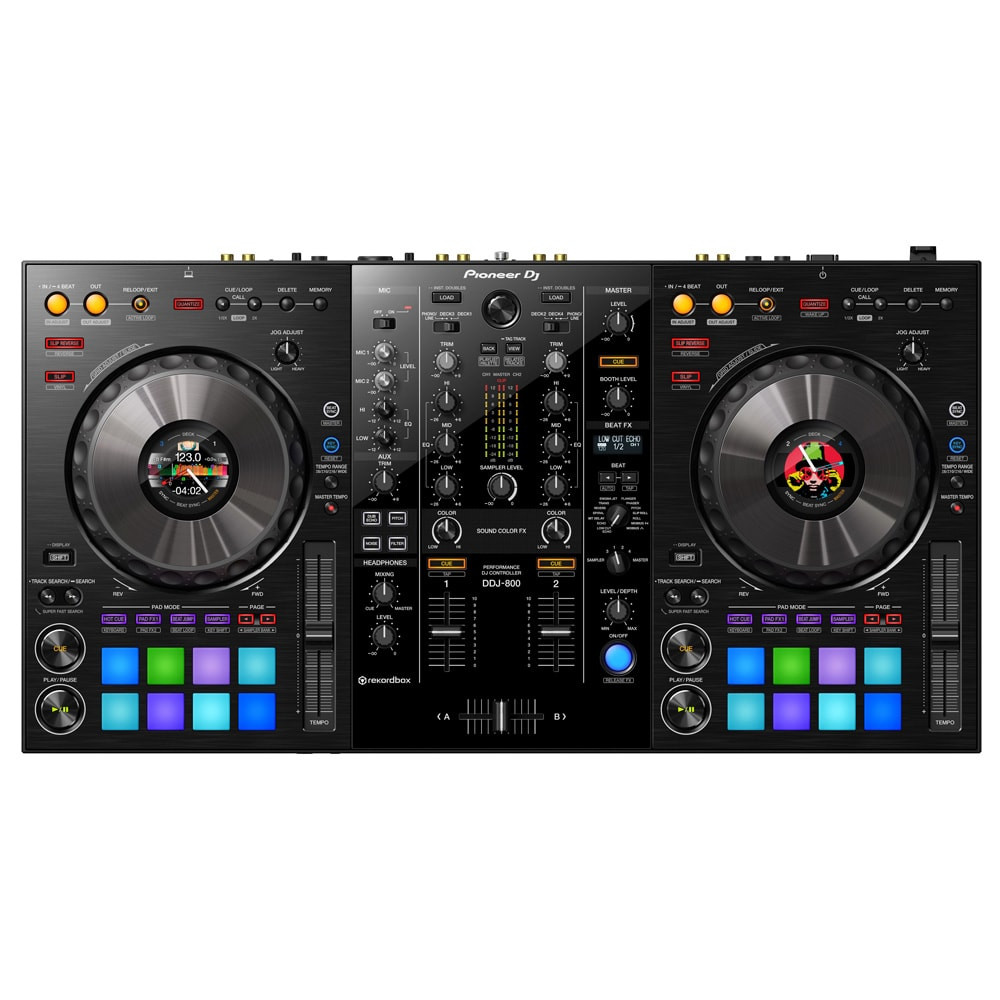 DDJ800 フルセット Pioneer DJ DDJ-800 with Magma 40995 Workstation Case - Pack DJ機材