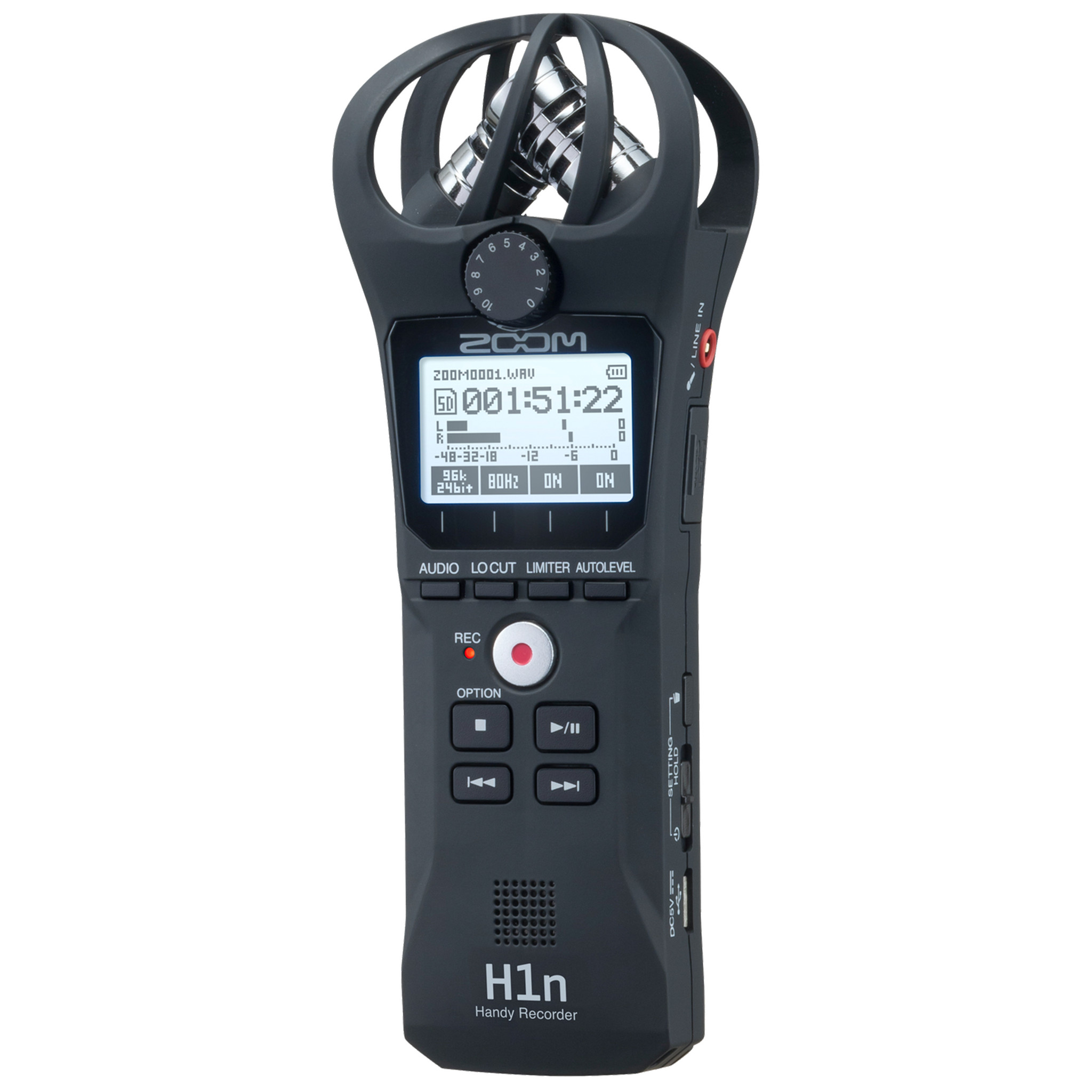 Zoom H1n Portable Field Recorder Music On Stage