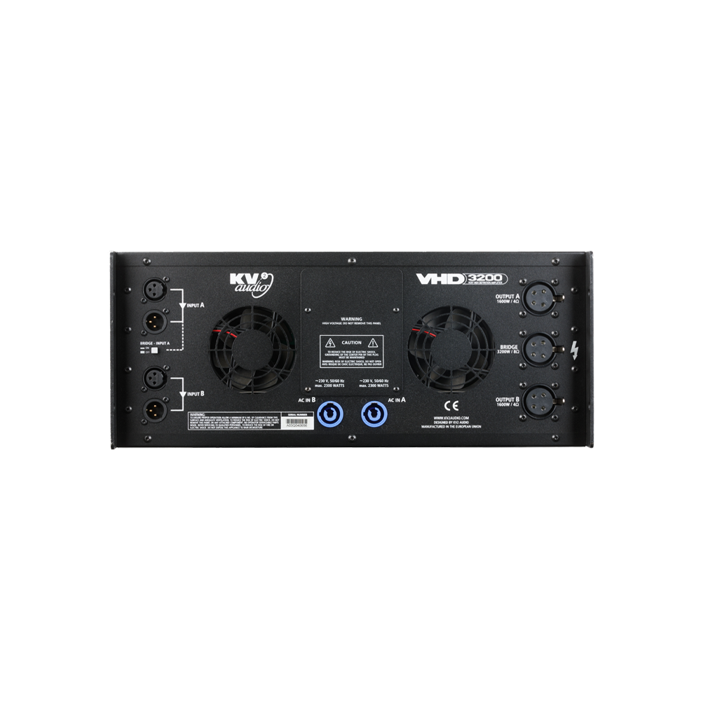 KV2 VHD 3200 amplifier for VHD subwoofer systems