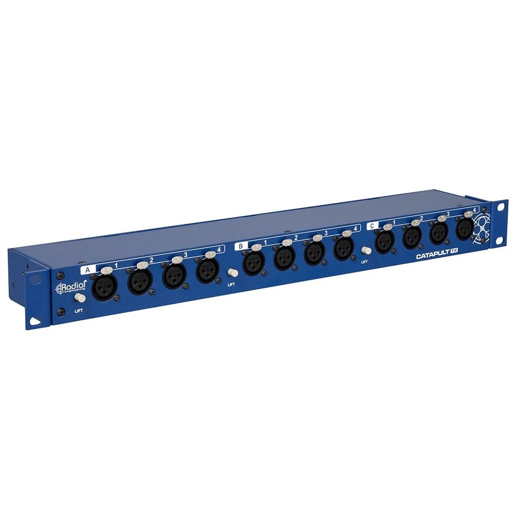 Radial TX Rackmount Catapult - Cat 5 Audio Snake Transmitter