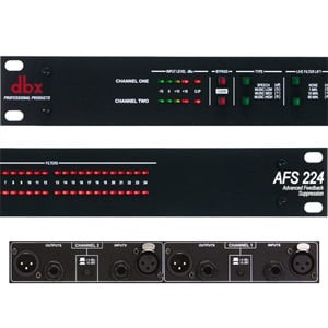 DBX AFS224 Feedback Suppression - Music On Stage