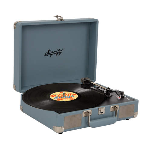 Turntable Briefcase Signify Retro Turntable Briefcase - Music On Stage