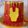 7"  Ironman Marvel Cake