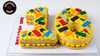 Custom LEGO Brick Number 16 Cake – Birthday & Celebration Cake