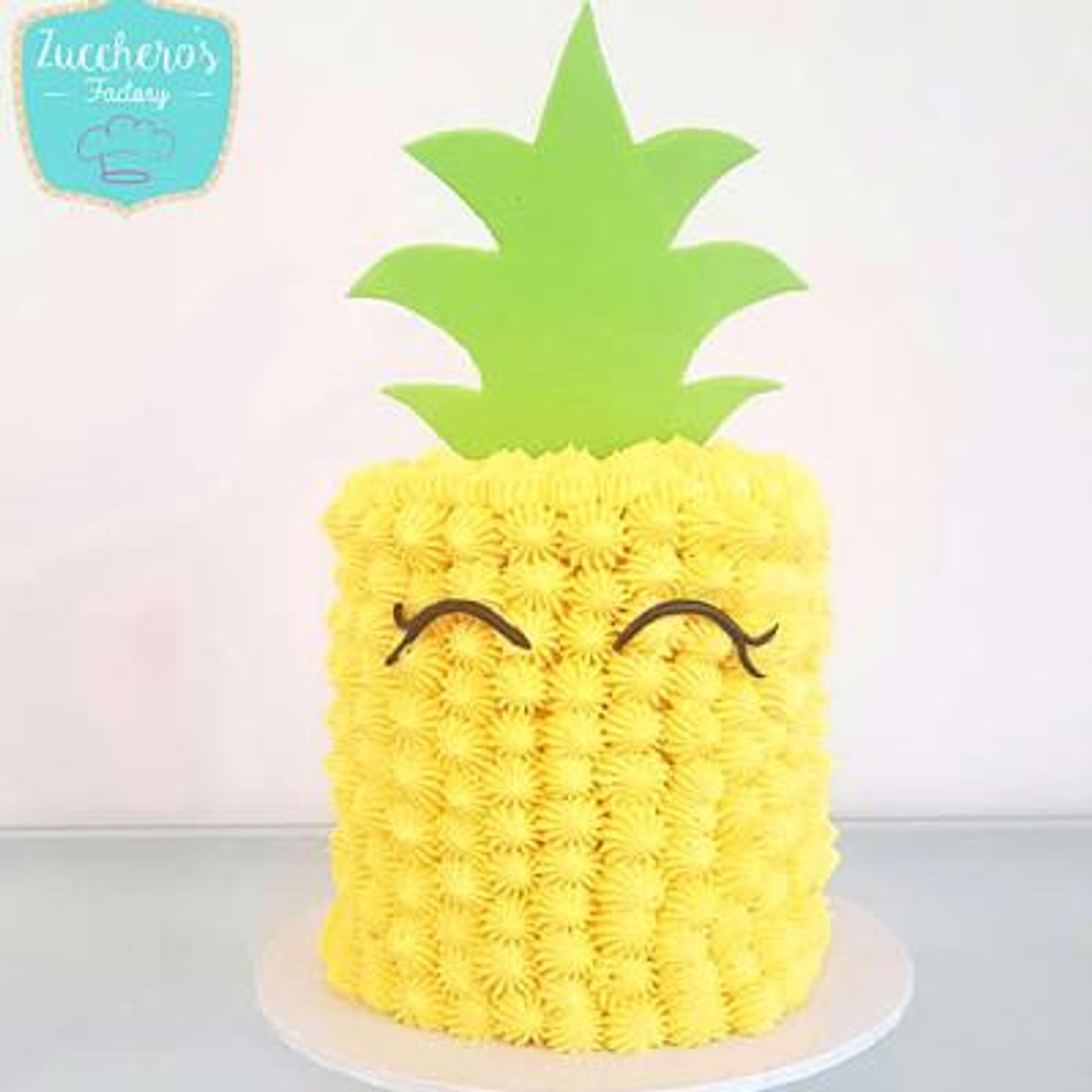 ❤ EASIEST Kawaii Pineapple CAKE! - YouTube