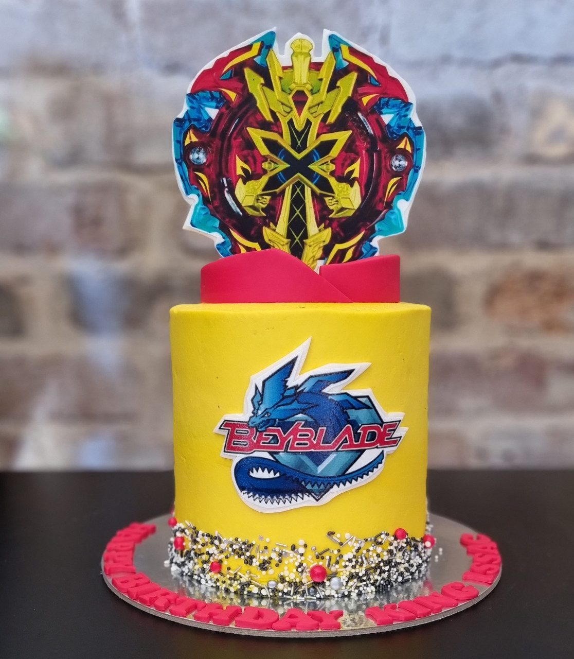 Beyblade cake - Decorated Cake by Skmaestas - CakesDecor