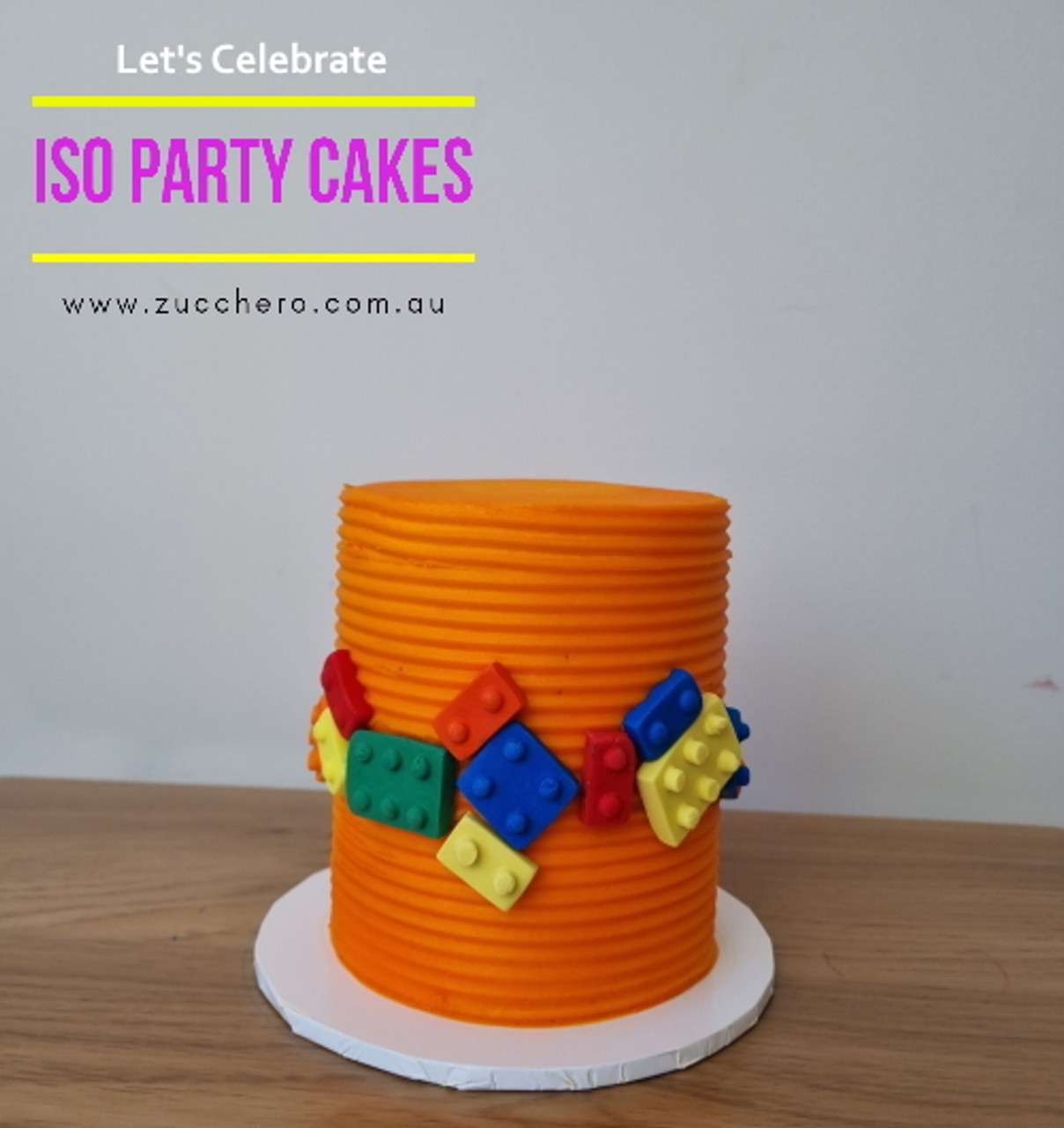 Easy LEGO Cake Idea For a LEGO Birthday Party - Desert Chica