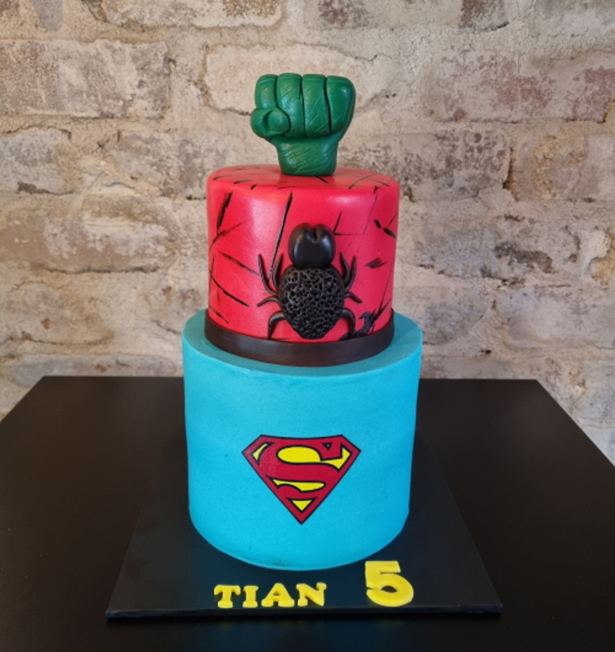 Superhero Birthday Cake | Mayhem in the Kitchen!