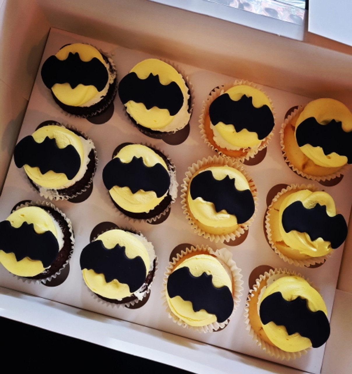 Batman Cupcake Topper Cupcake Topper - Etsy