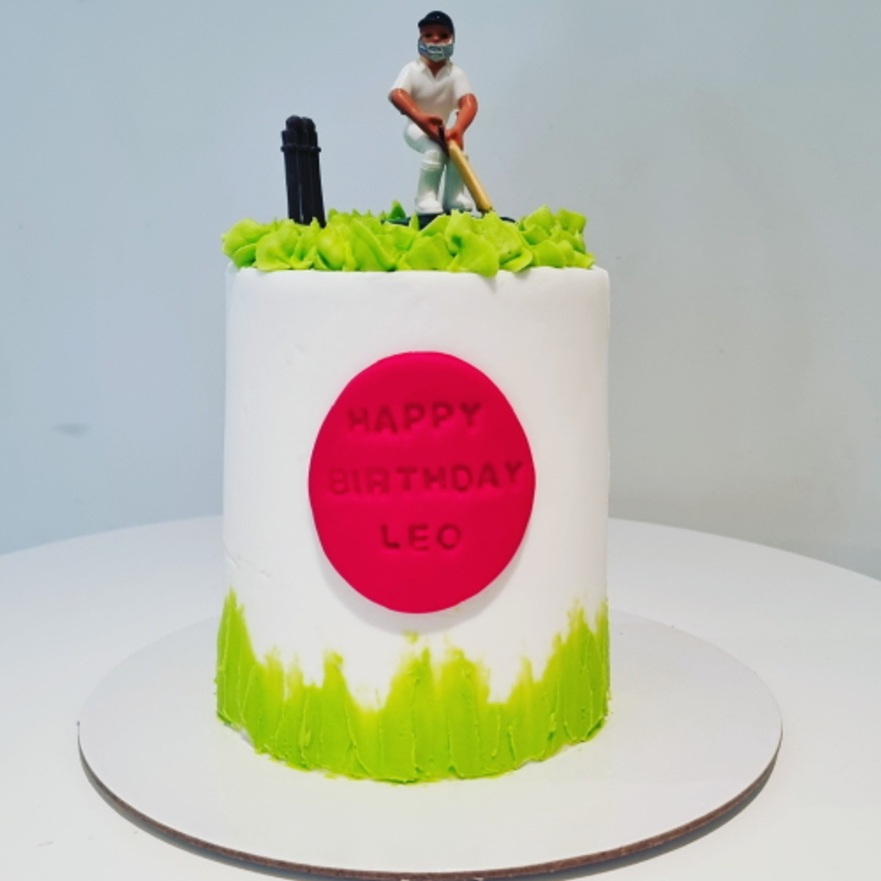 CRICKET THEME CAKE 3p Egg Less – SUMRAN BAKERS