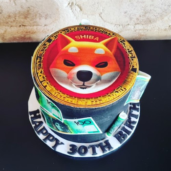 Shiba Inu Cake 