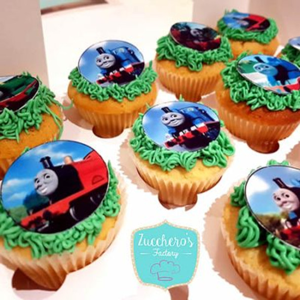 Thomas The Train Cupcakes