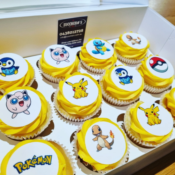Buy Online Pokemon Picatzu Cupcakes 