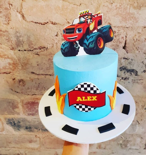 Blaze & The Monster Machines - Buy Online, Free UK Delivery — New Cakes