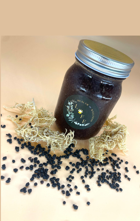 Elderberry Infused Sea Moss Gel