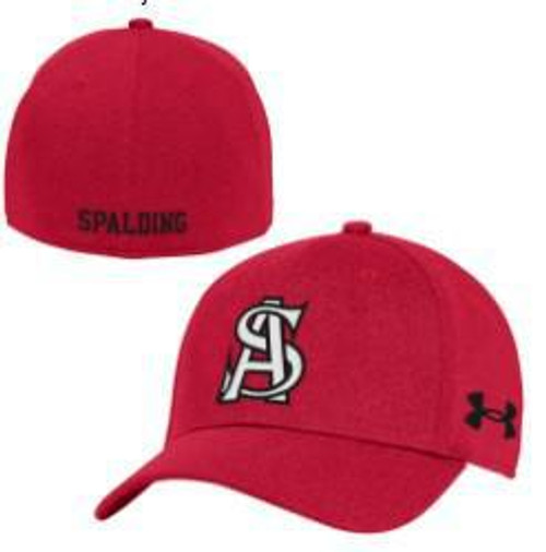 UA Stretch Hat Red L/XL