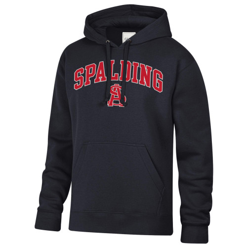 Big Cotton Hoodie Black Sweatshirt