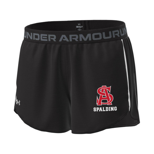 Womens Under Armour Playup Shorts Black Womens Under Armour Playup Shorts Black