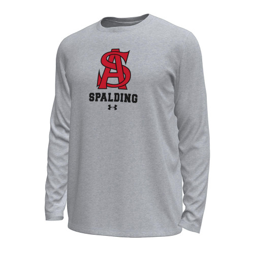 Under Armour Grey Long Sleeve Stretch Tech Tee Under Armour Grey Long Sleeve Stretch Tech Tee