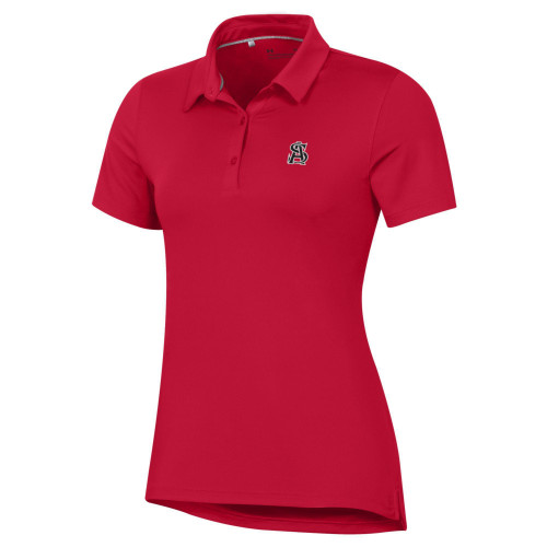 Under Armour Womens Sport Polo Red