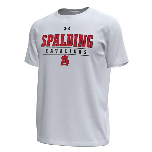 Under Armour Stretch Tech Tee White Under Armour Stretch Tech Tee White