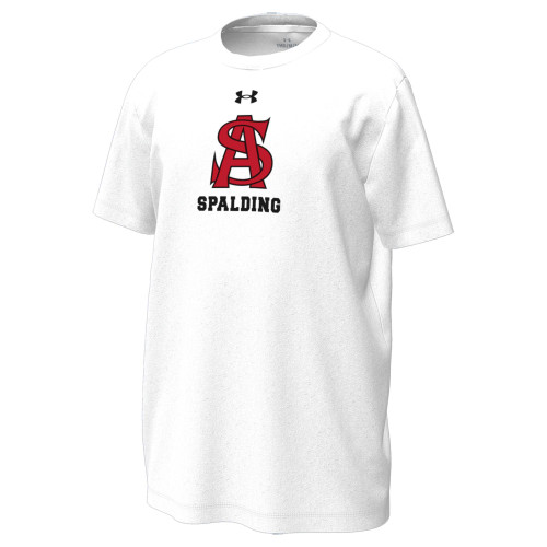 Youth UA SS AS Tee White Youth UA SS AS Tee White
