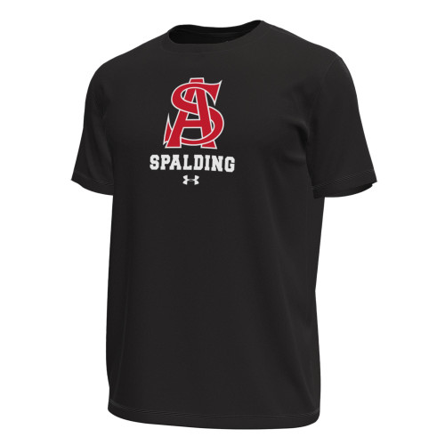 UA SS Black Tee UA SS Black Tee