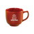 22 oz Red Large Etched Mug with handle