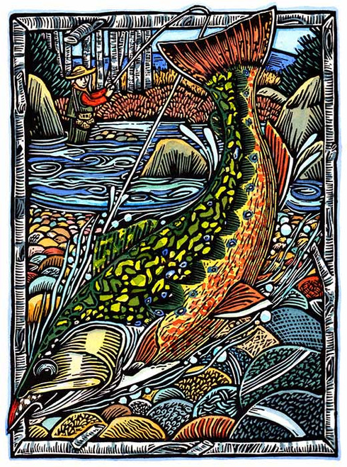 Brook Trout Card