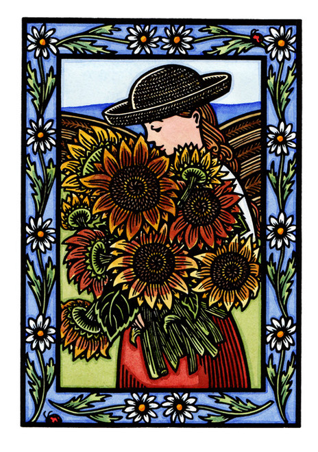 Sunflower Card