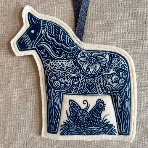 Dala Horse Ornament