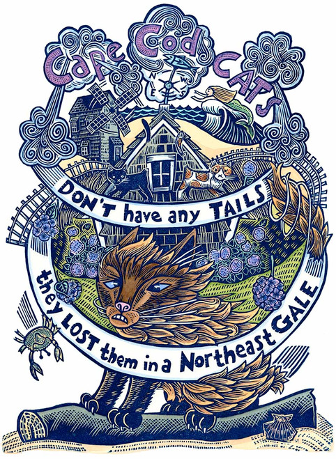 Cape Cod Cats Card