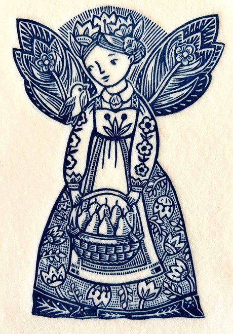 Tulip Angel Ornament