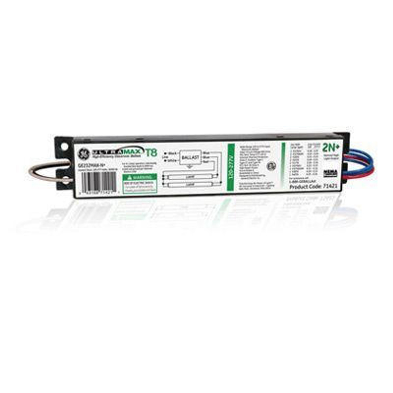 GE97783 Proline Resi GE432120RES Instant Start T8 Ballast