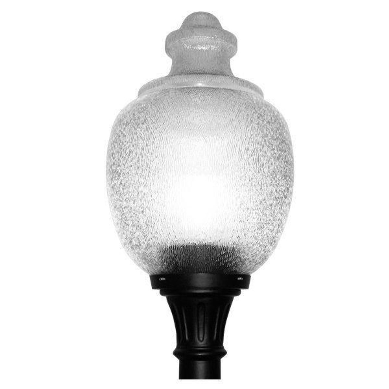 Acorn Post Top Street Lamp Post Light with E26 Medium Base
