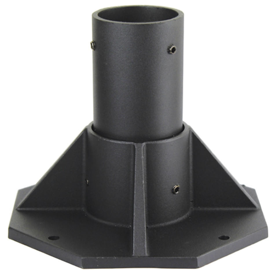 Commercial Grade 3" Aluminum Surface Mount Base for Light Pole