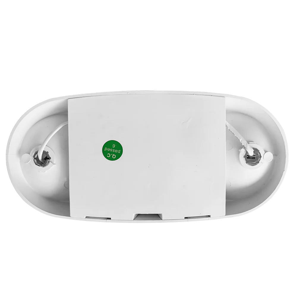 Commercial White Wall-Mount Emergency LED Light