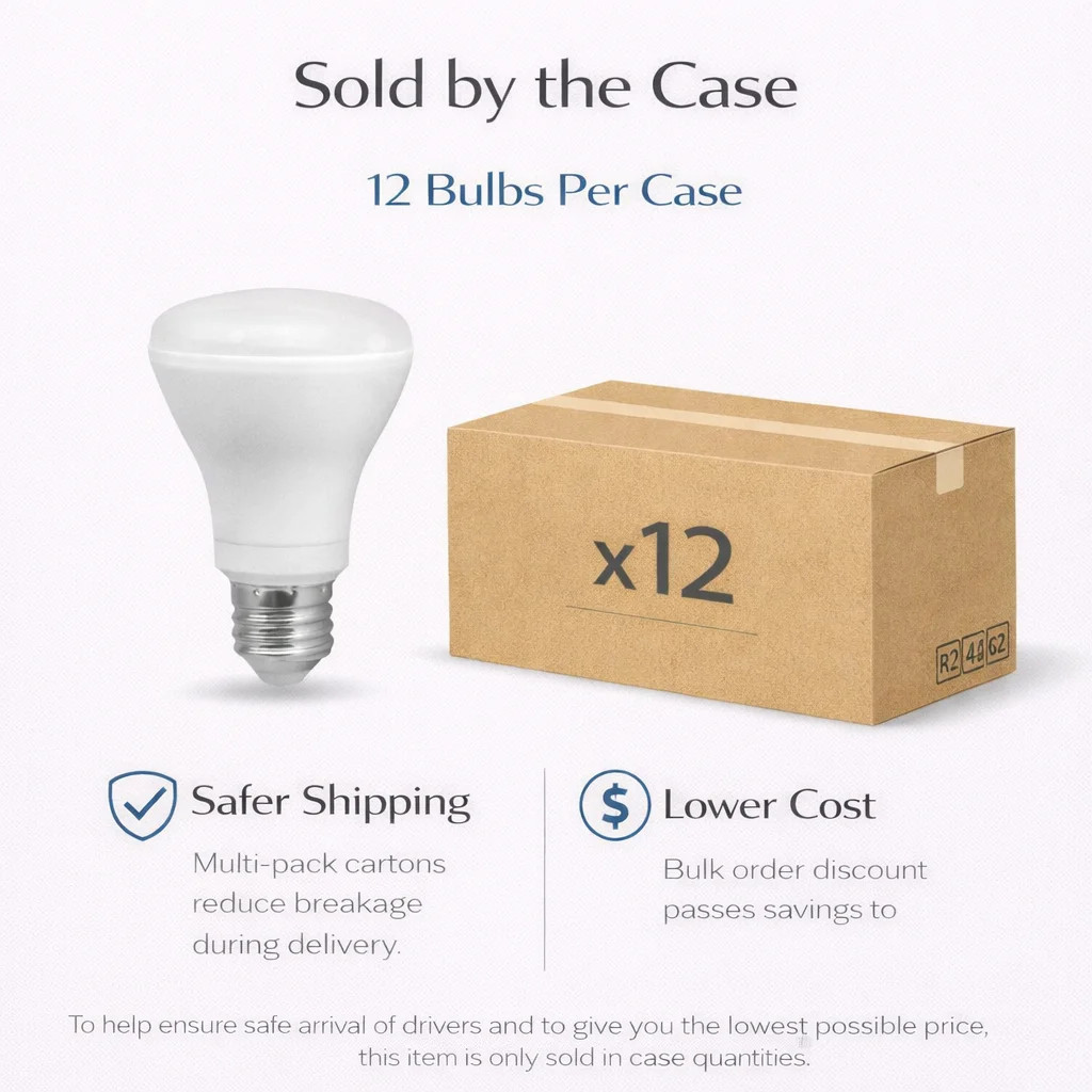 Oled R20 TCP LED10R20D24K | 9W LED R20 Bulb - Dimmable - 2400K