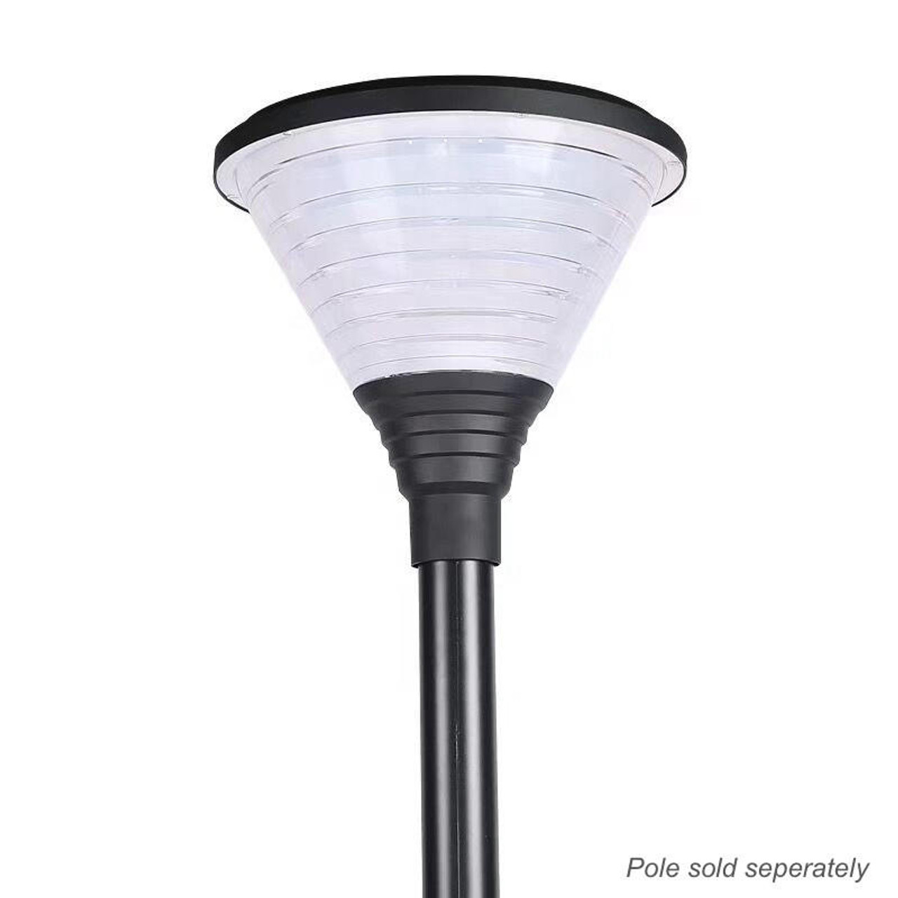 Commercial Round Large Outdoor LED Post Top Lantern Light