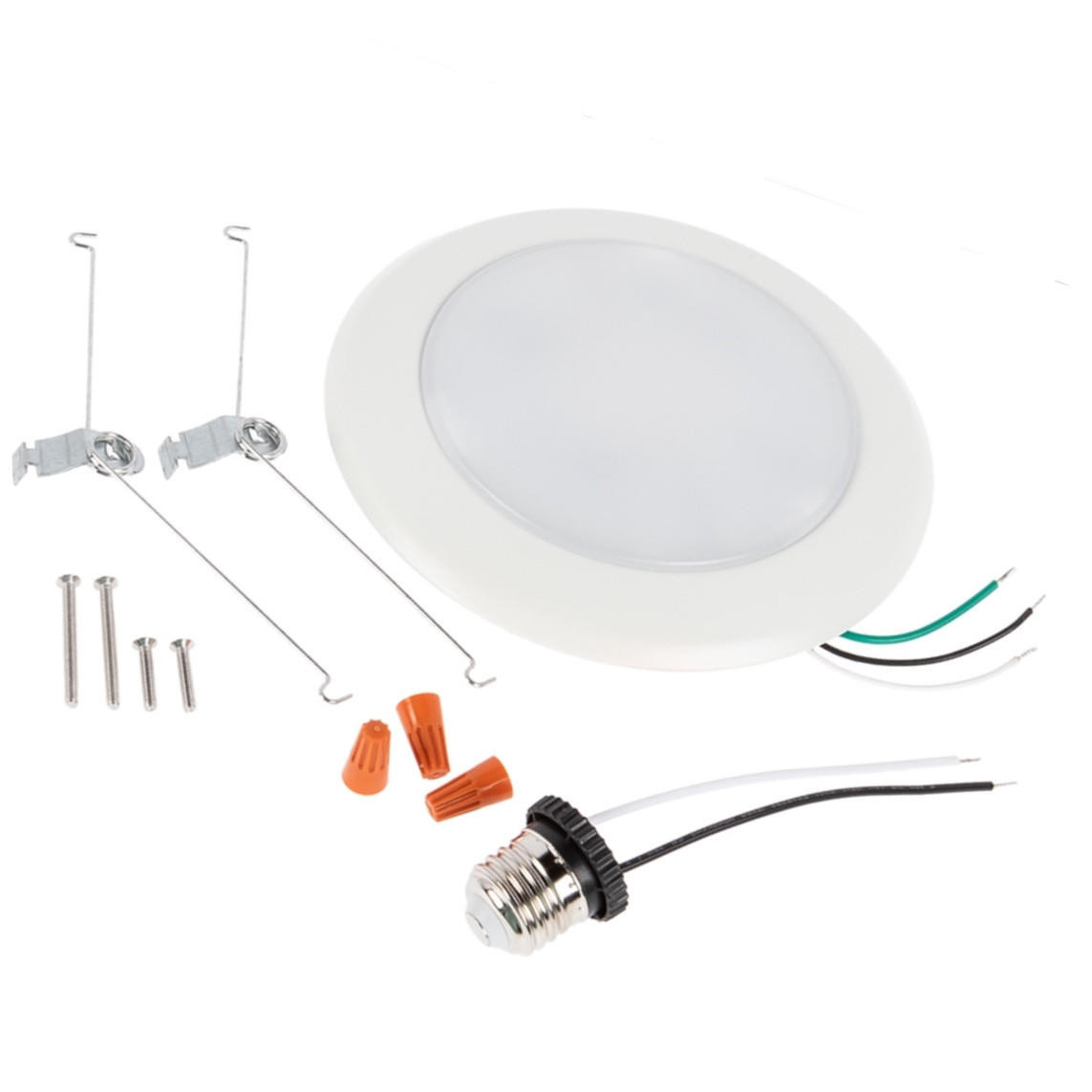CCT Selectable 6" Surface LED Downlight Fixture