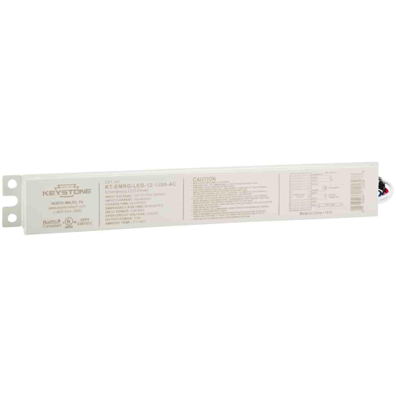 Led Driver Controller Keystone Keystone KT-EMRG-LED-12-1200-AC | 12W Emergency LED Driver