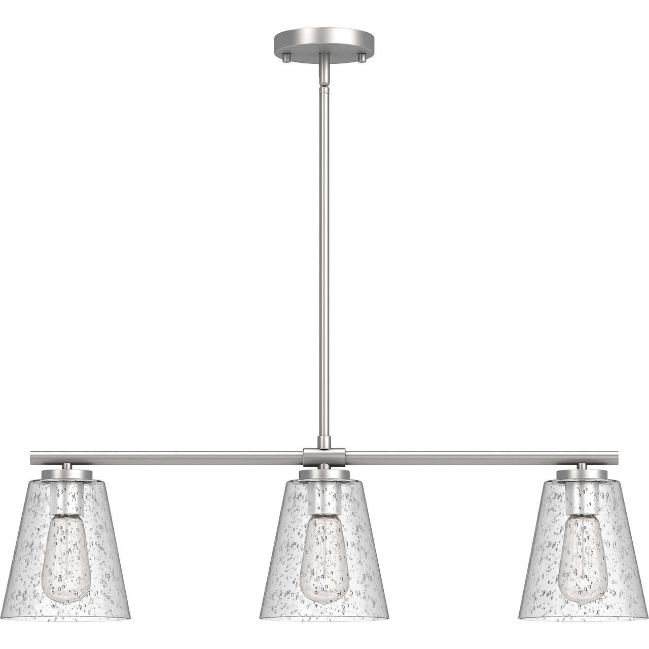 Volume V2543-33 | Brushed Nickel Island Pendant Light