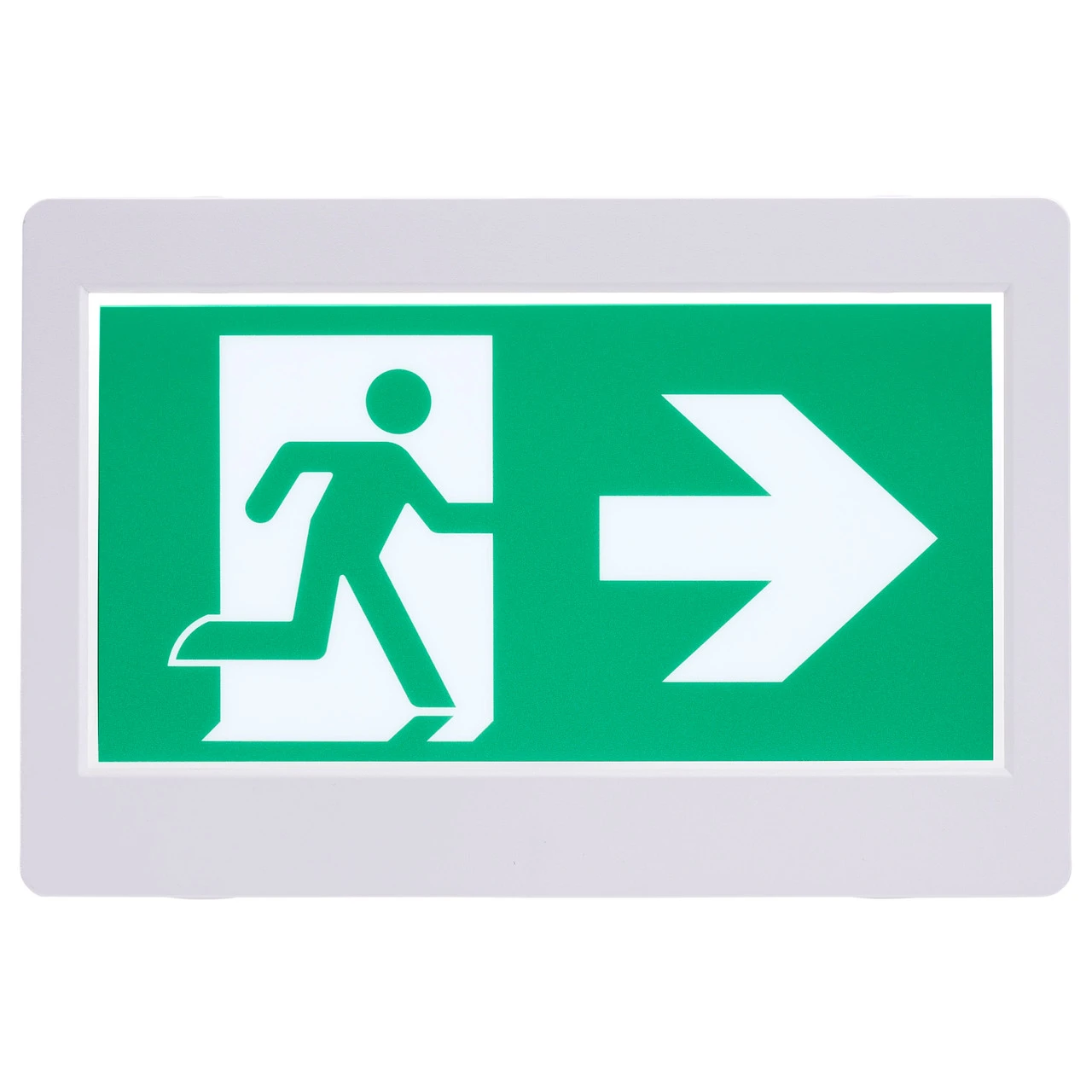Satco 67-500 Running Man Exit Sign | Emergency-Ready