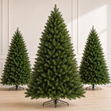 Unlit Christmas Trees