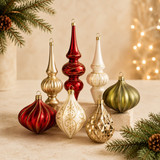 Finial, Diamond, Drop & Onion Ornaments