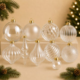 Clear Christmas Ornaments