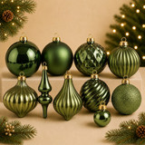 Green Christmas Ornaments