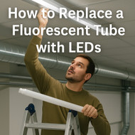 How to Replace a Fluorescent Tube with LED