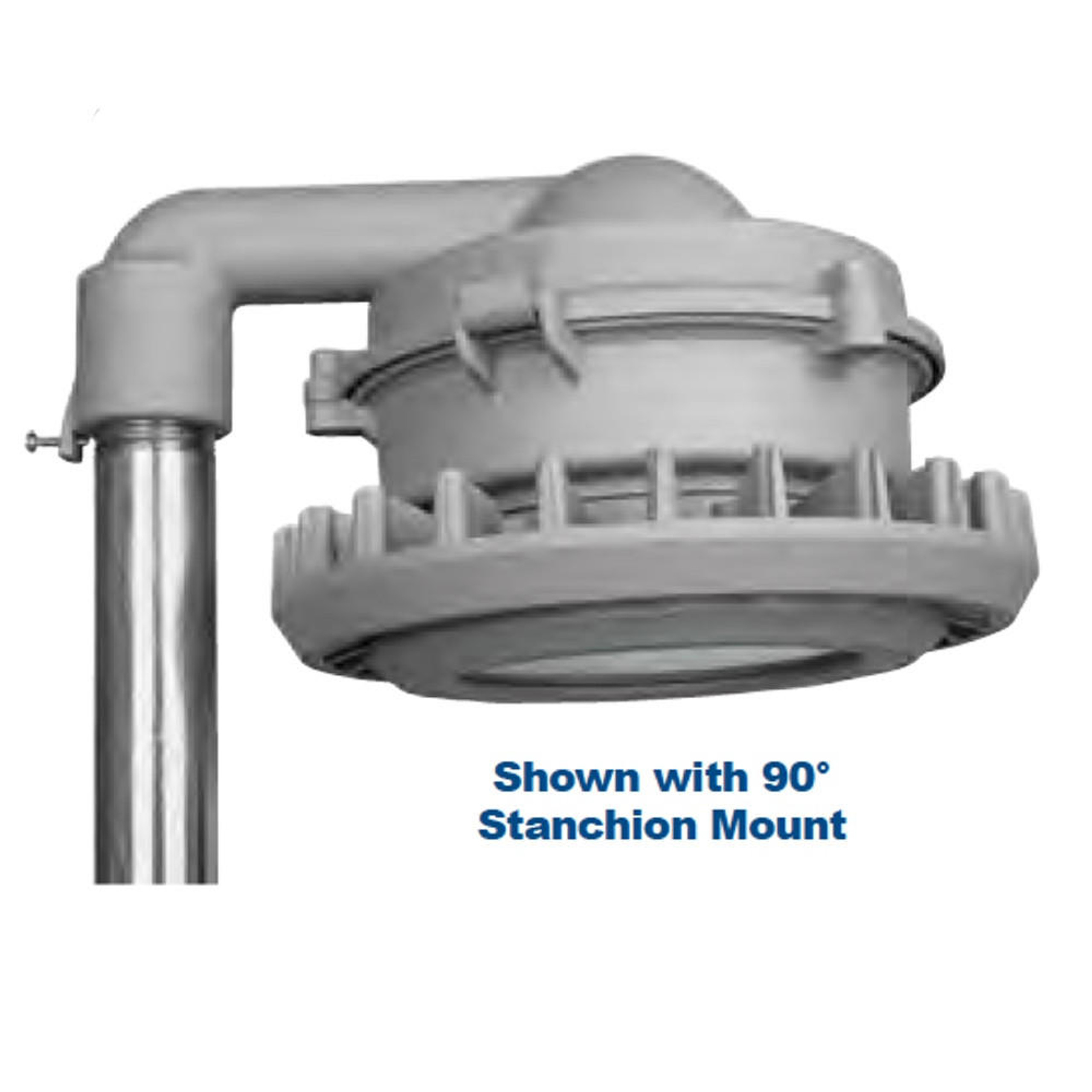 LBS Lighting Explosion Proof LED Stanchion Mount Light